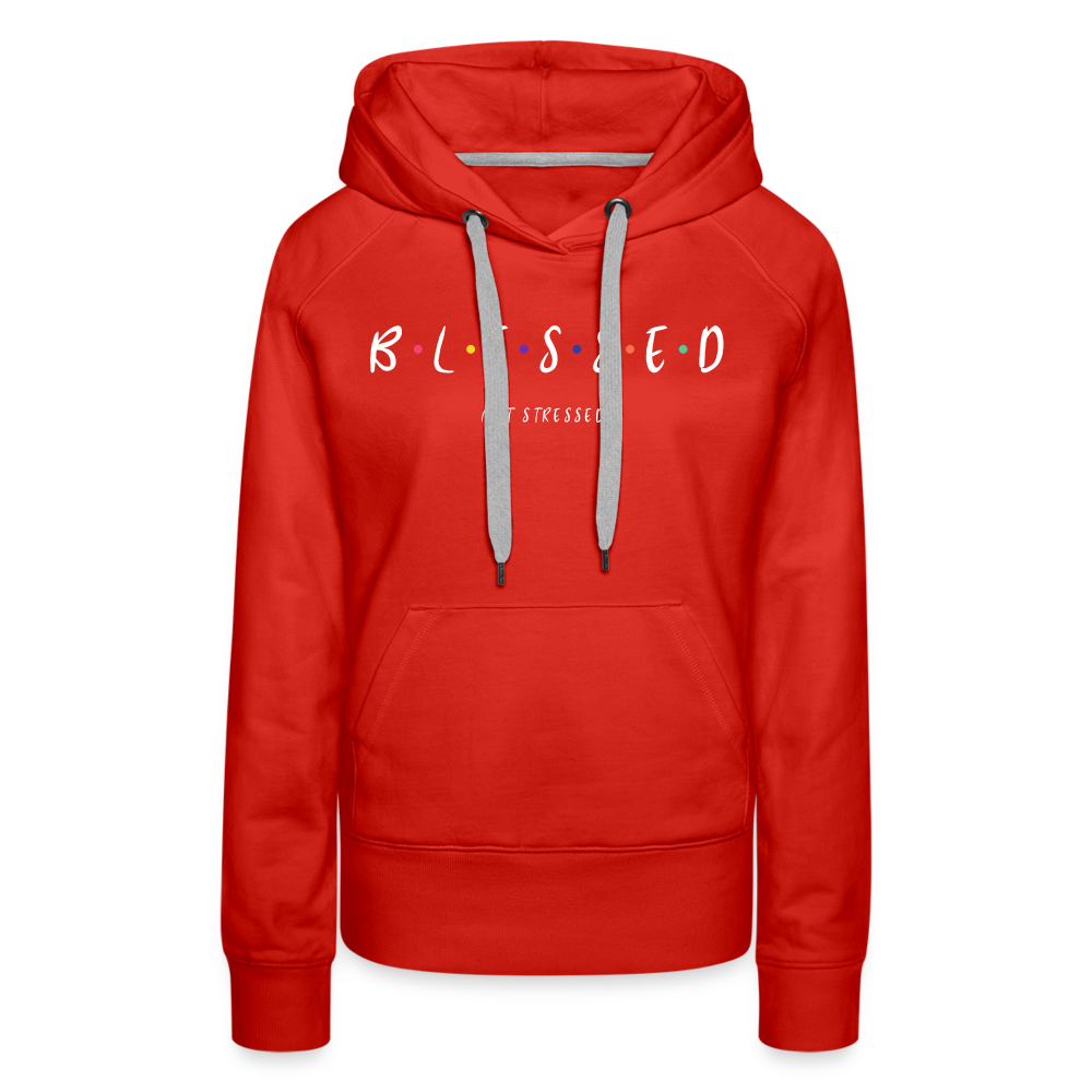 BLESSED HOODIE - red