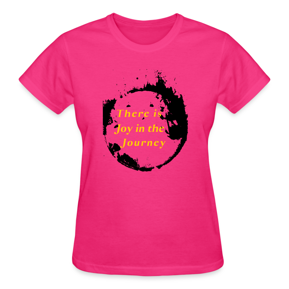 THERE IS JOY IN THE JOURNEY - fuchsia
