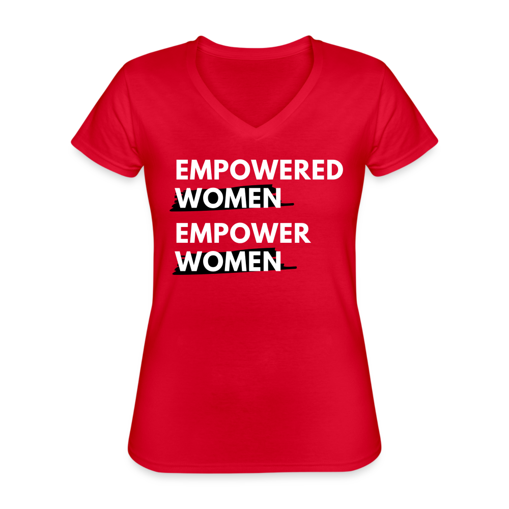 EMPOWERED WOMEN EMPOWER WOMEN (White print) - red