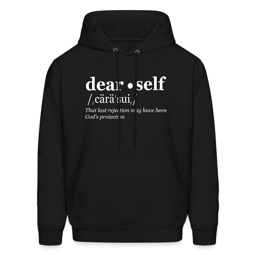 DEAR SELF: THAT LAST REJECTION MAY HAVE BEEN GOD'S PROTECTION (Unisex) - black