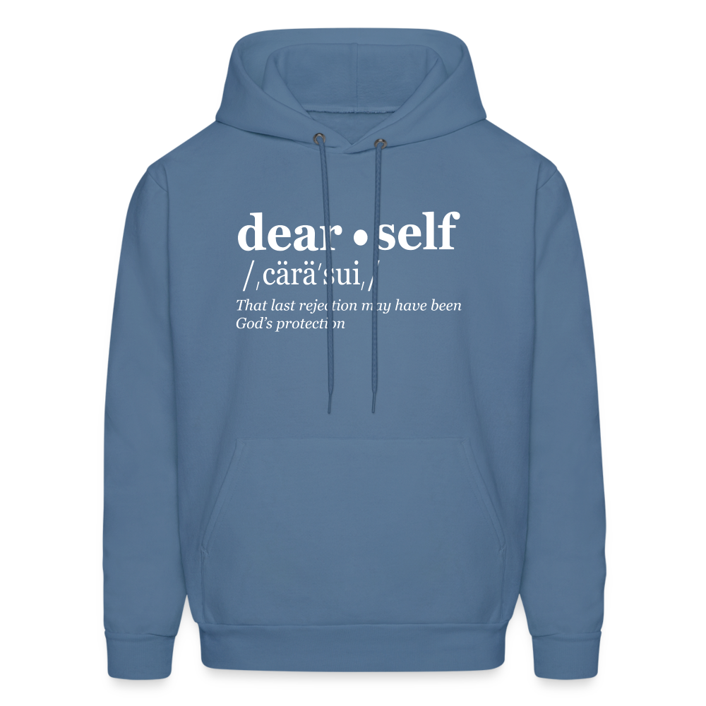 DEAR SELF: THAT LAST REJECTION MAY HAVE BEEN GOD'S PROTECTION (Unisex) - denim blue