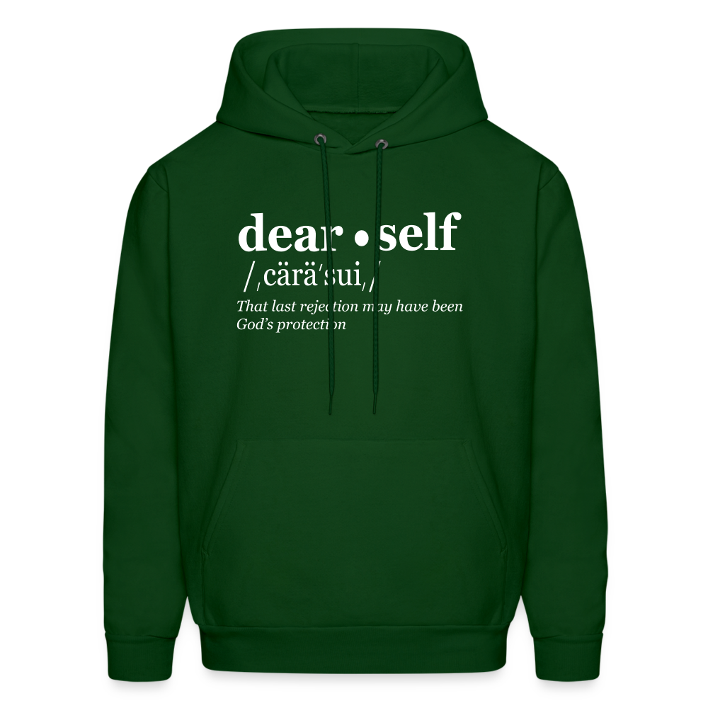 DEAR SELF: THAT LAST REJECTION MAY HAVE BEEN GOD'S PROTECTION (Unisex) - forest green