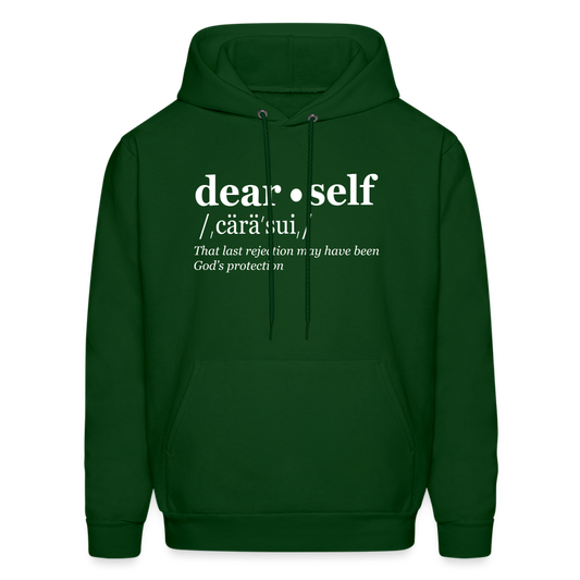 DEAR SELF: THAT LAST REJECTION MAY HAVE BEEN GOD'S PROTECTION (Unisex) - forest green