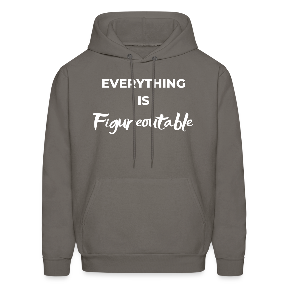 EVERYTHING IS FIGUREOUTABLE (Unisex) - asphalt gray