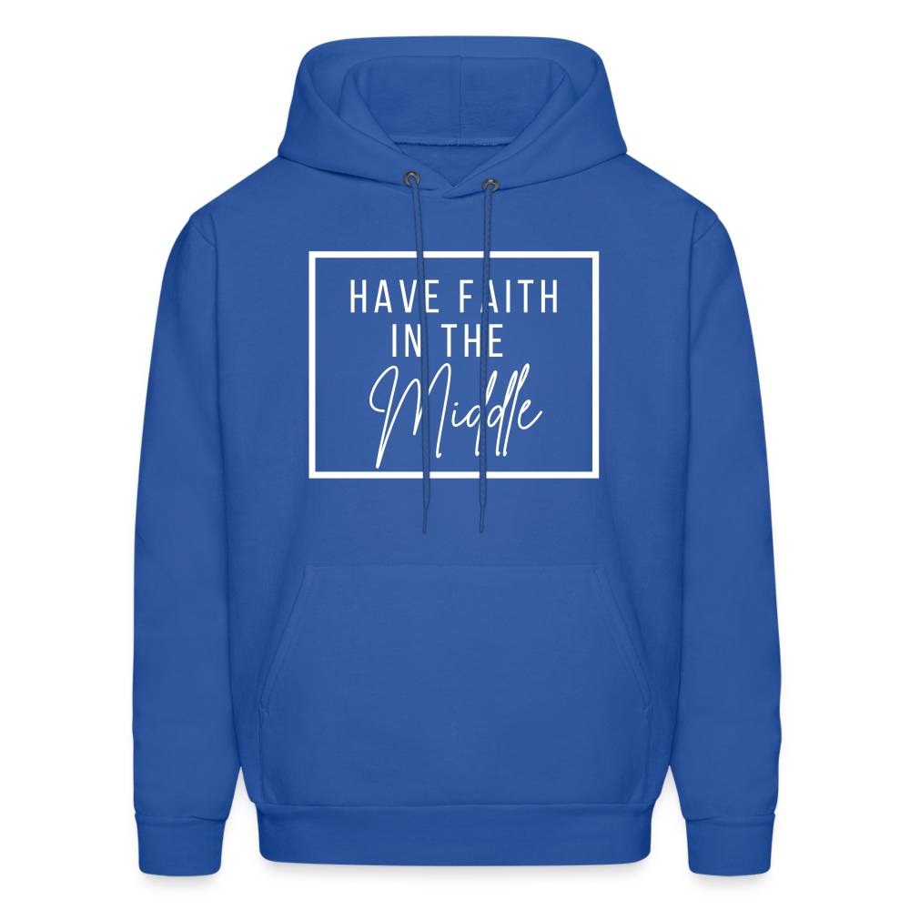 HAVE FAITH IN THE MIDDLE (Unisex) - royal blue