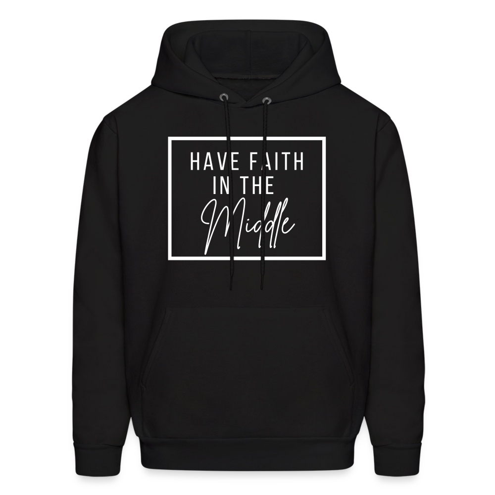 HAVE FAITH IN THE MIDDLE (Unisex) - black