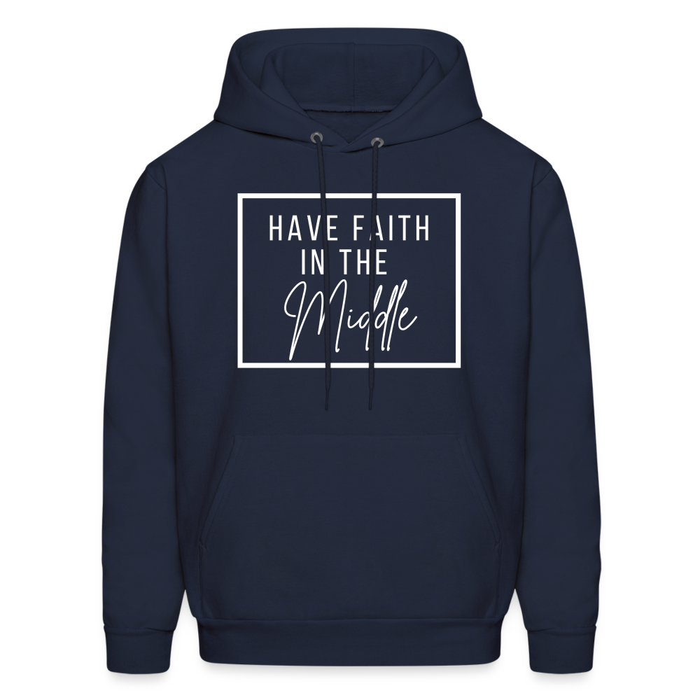 HAVE FAITH IN THE MIDDLE (Unisex) - navy
